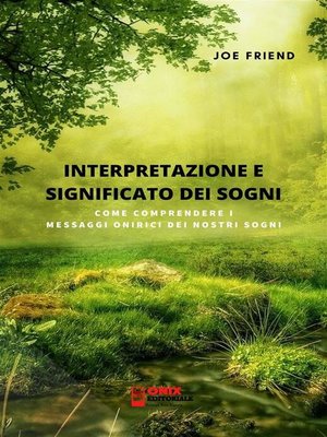 cover image of Interpretazione e significato dei sogni